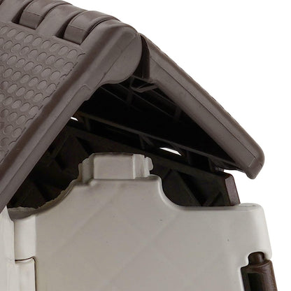 Wukusy 18-inch folding stool with non-slip surface, supports up to 95kg, ideal for kitchen, garden, bathroom, or bedroom use.