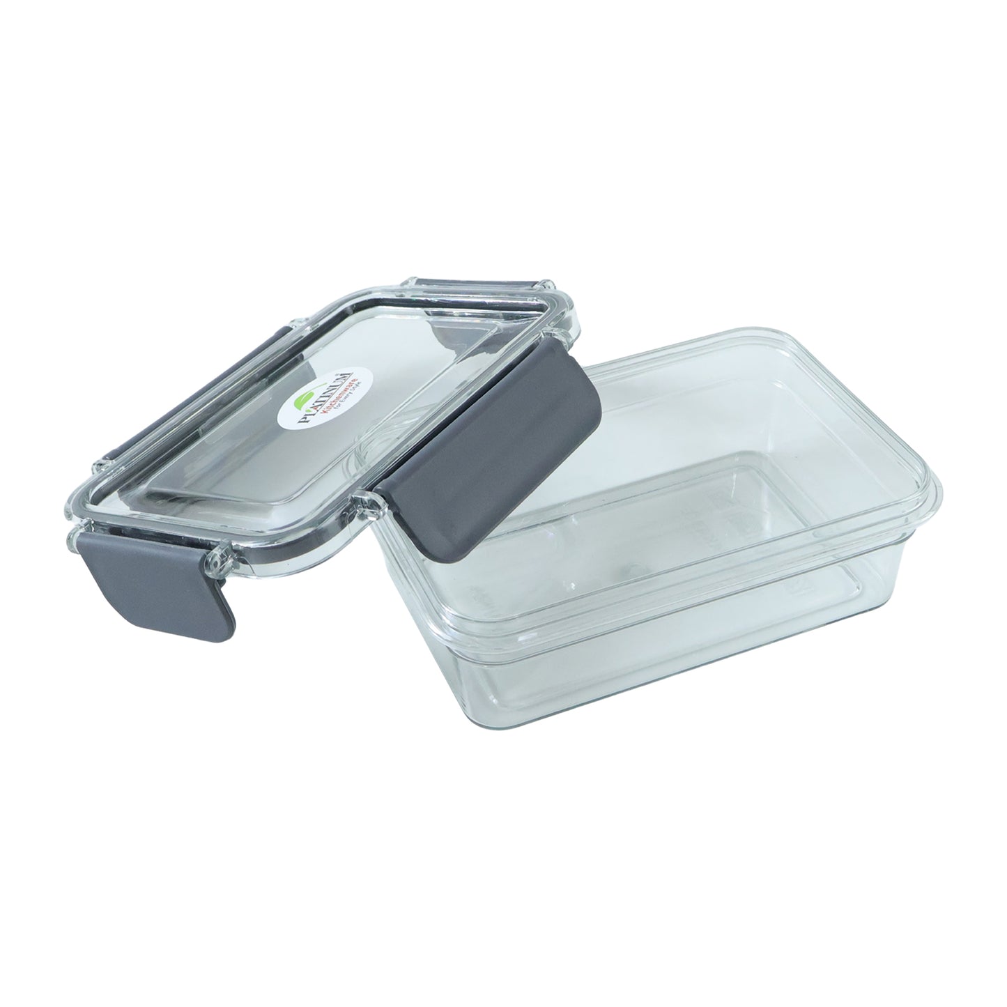 Wukusy airtight sealed food storage container set with two 350 ml containers, ideal for keeping food fresh and organized.