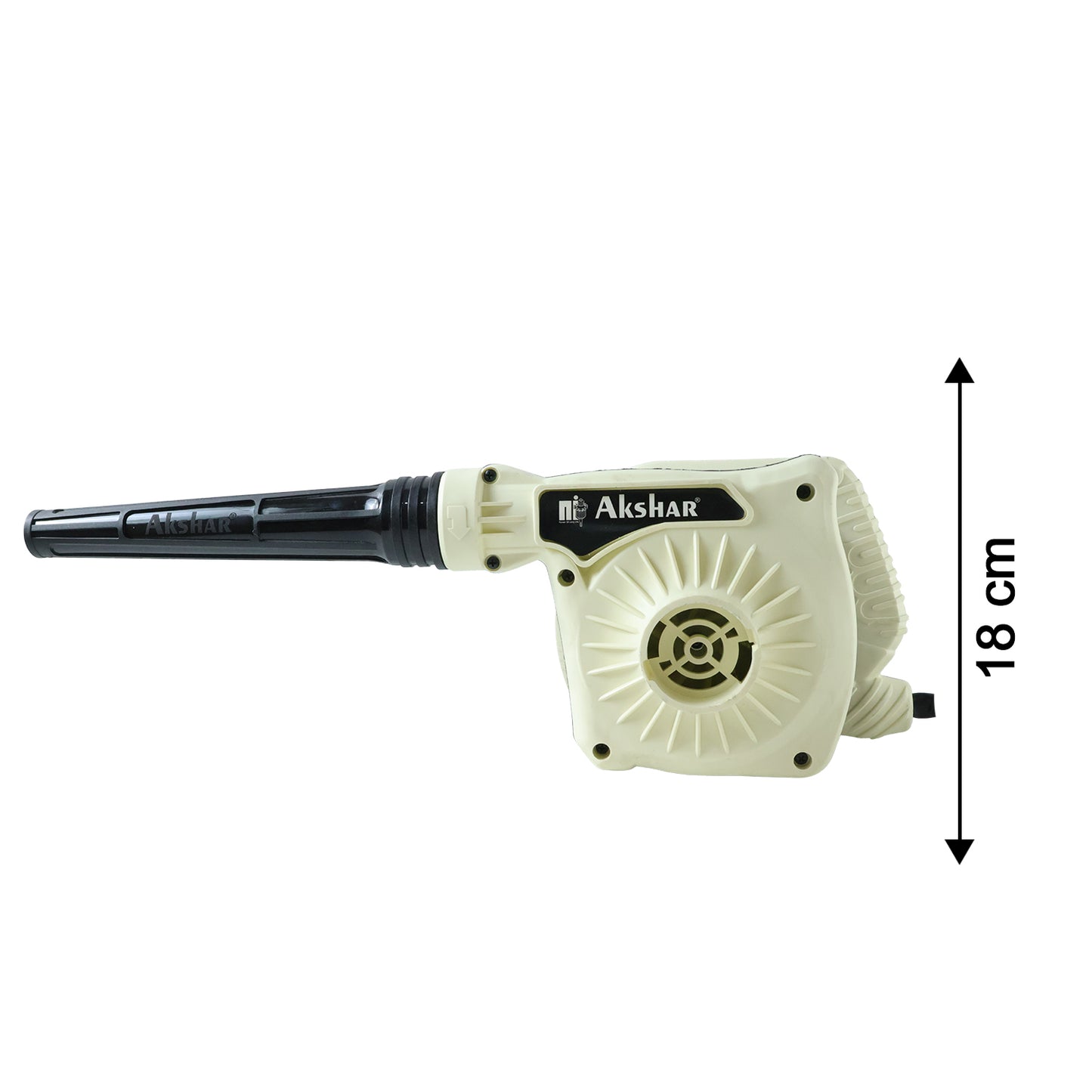 Wukusy Akshar Electric Air Blower AI0040, 850W handheld power blower for cleaning and drying tasks.