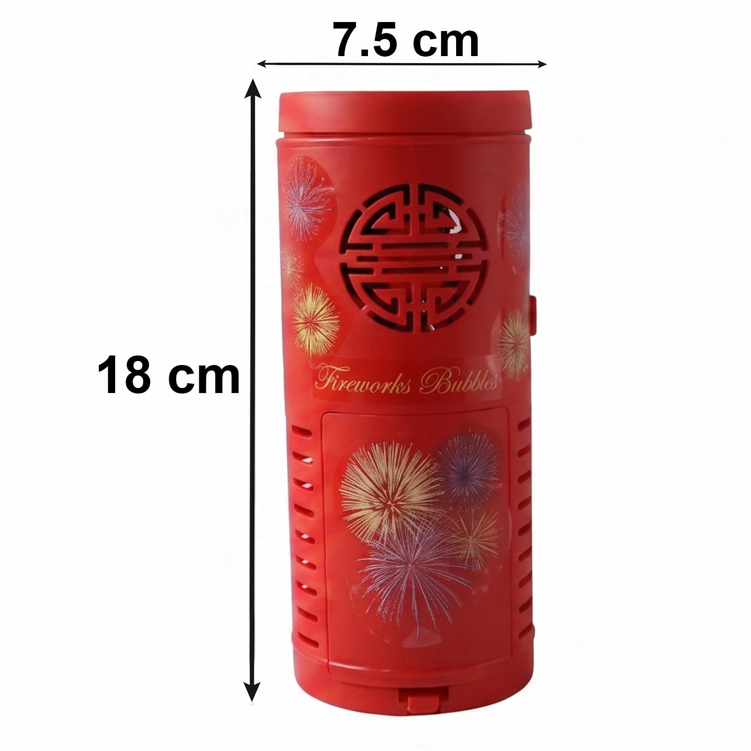 Wukusy automatic bubble machine toy with LED light effects, producing colorful bubbles and light displays for children.
