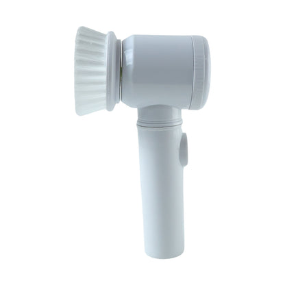 Wukusy B Grade 5-in-1 electric cleaning spin brush with multiple replaceable heads for versatile scrubbing and cleaning.