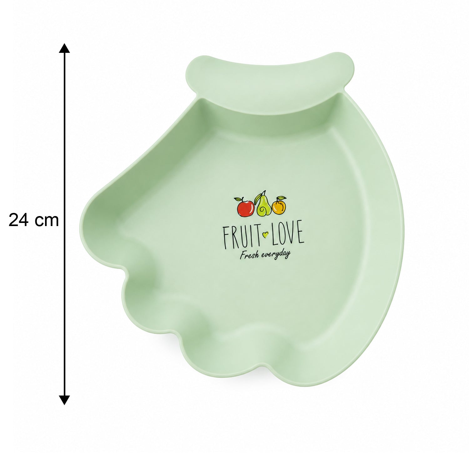 Colorful Wukusy kids serving tray for children, featuring a playful design and durable plastic construction.