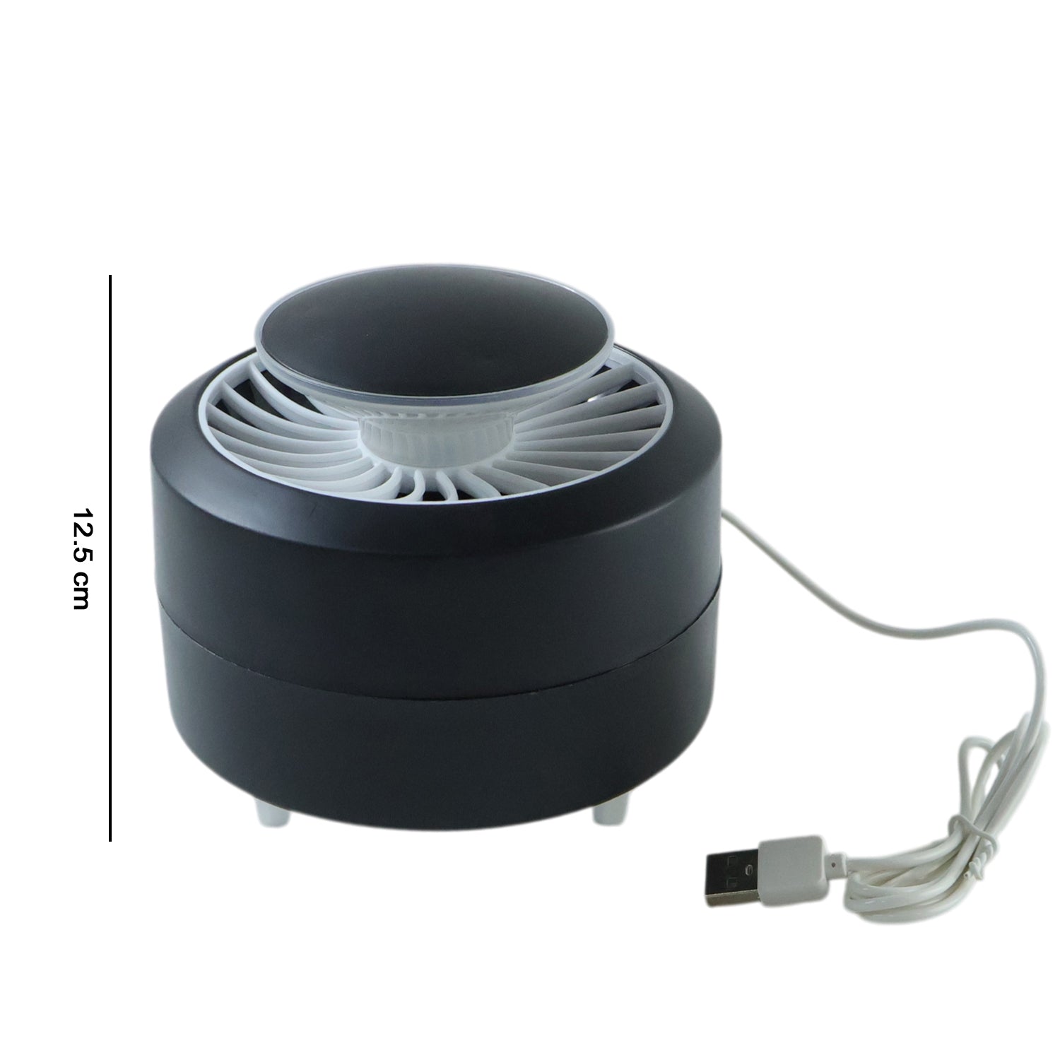 Wukusy electric mosquito killer lamp, USB-powered trap with night light function, designed to attract and eliminate mosquitoes indoors.