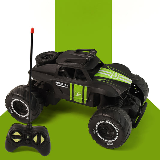 Wukusy Electroplay remote control monster truck toy set with colorful monster truck and remote control for kids.
