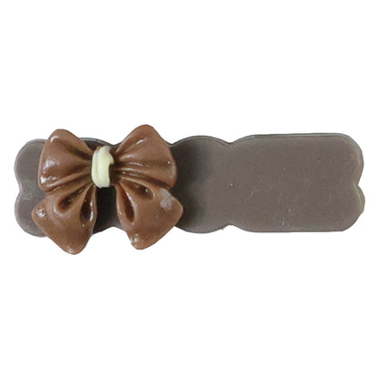 Set of five Wukusy elegant bow design decorative hair clips showing various styles for hair accessories.