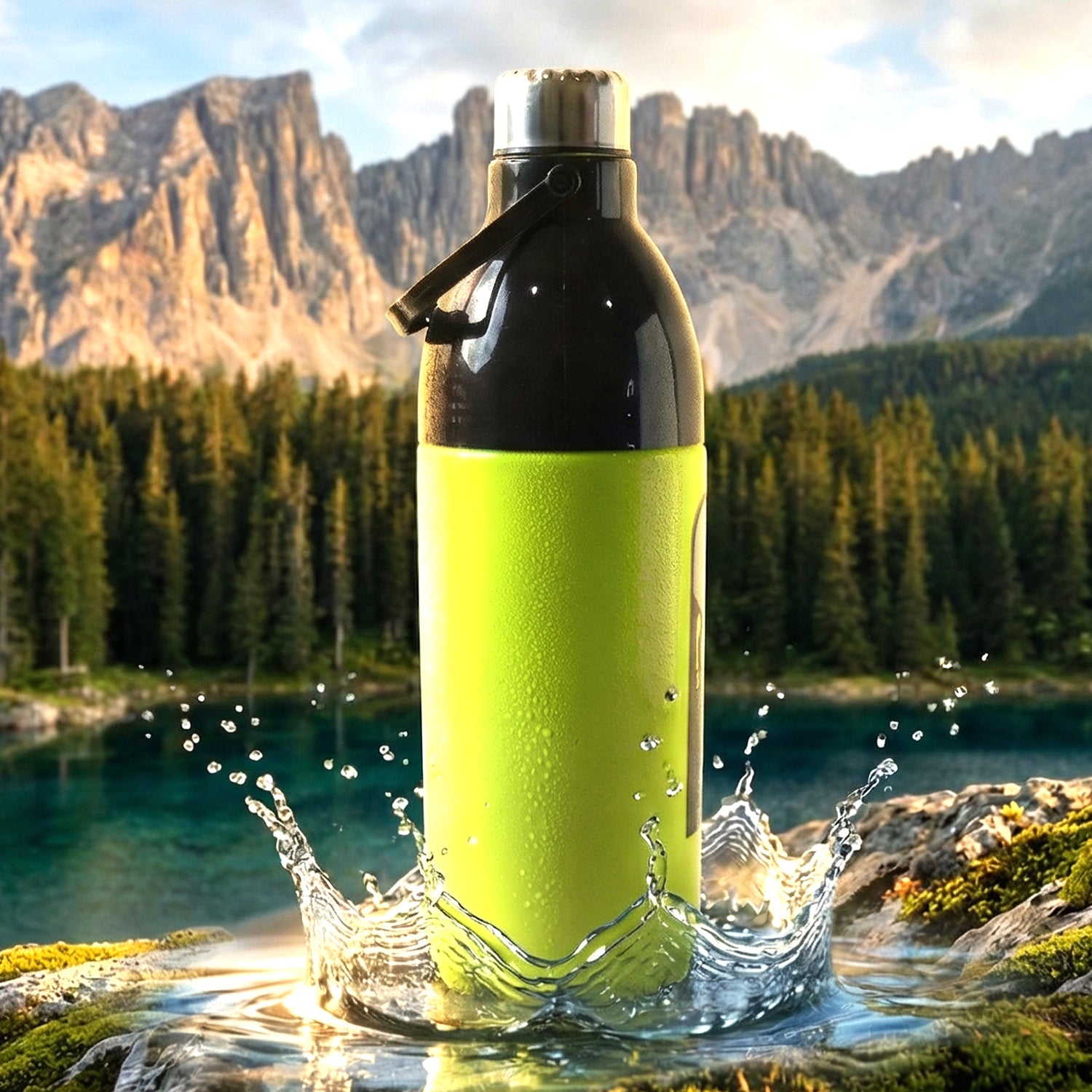 Extra large Wukusy leakproof water bottle in 1700ml capacity, durable design for hydration on the go