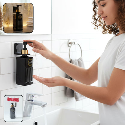 Wukusy Frenzy liquid handwash dispenser bottle, 1 piece, with pump and sleek design for easy soap dispensing.