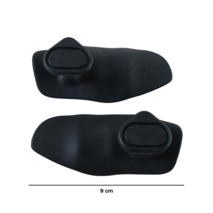Wukusy gym hand grip support pads, 2-piece set, cushioned grips for enhanced workout comfort and hand protection during exercise.