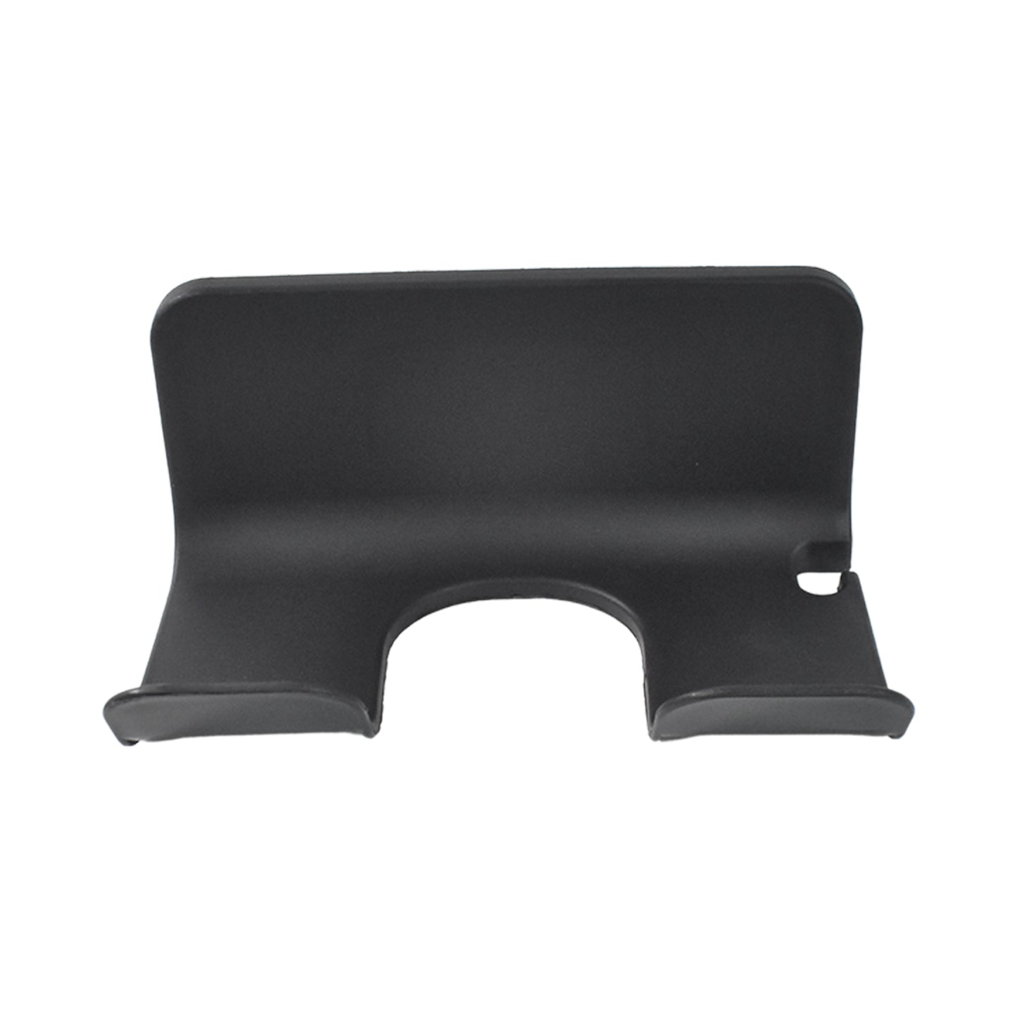 Wukusy wall-mounted plastic hair dryer holder organizer rack for bathroom or bedroom, designed for hair tools and blow dryers.