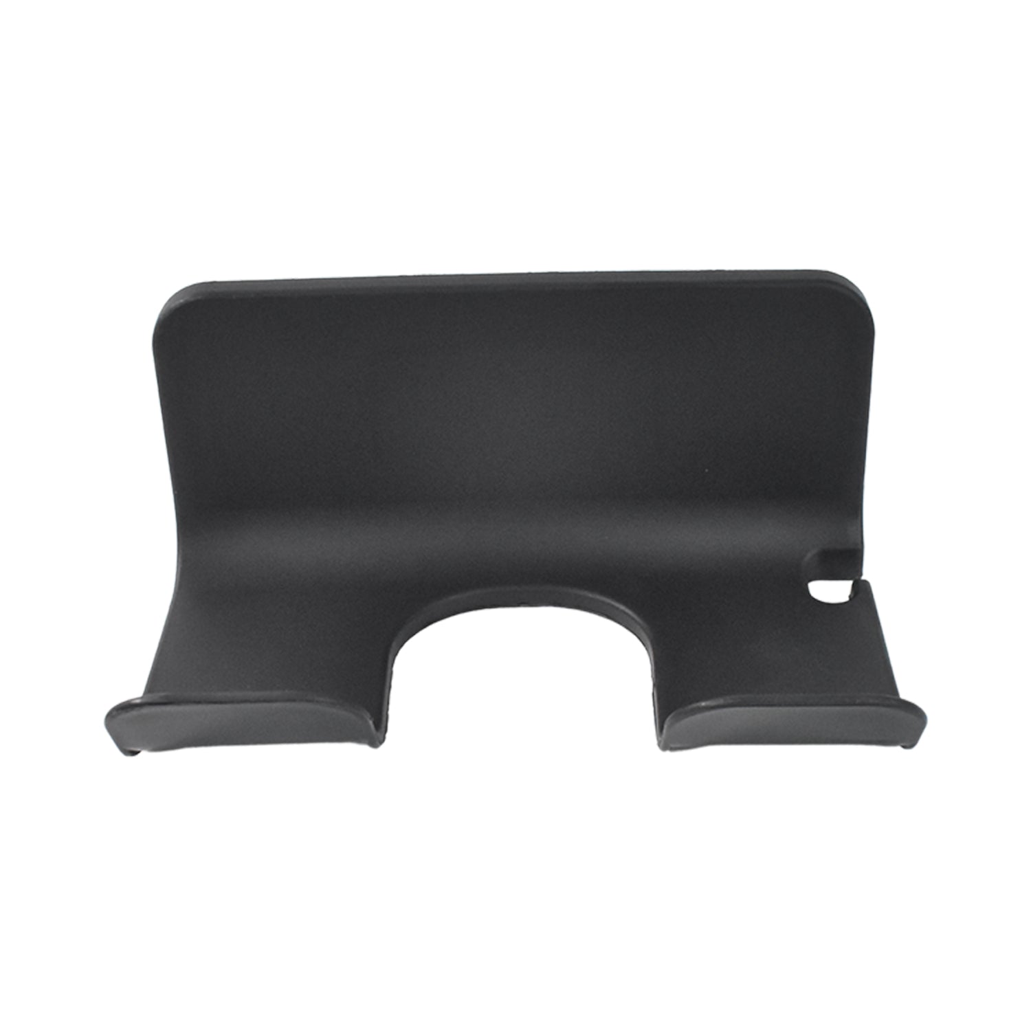 Wukusy wall-mounted plastic hair dryer holder organizer rack for bathroom or bedroom, designed for hair tools and blow dryers.