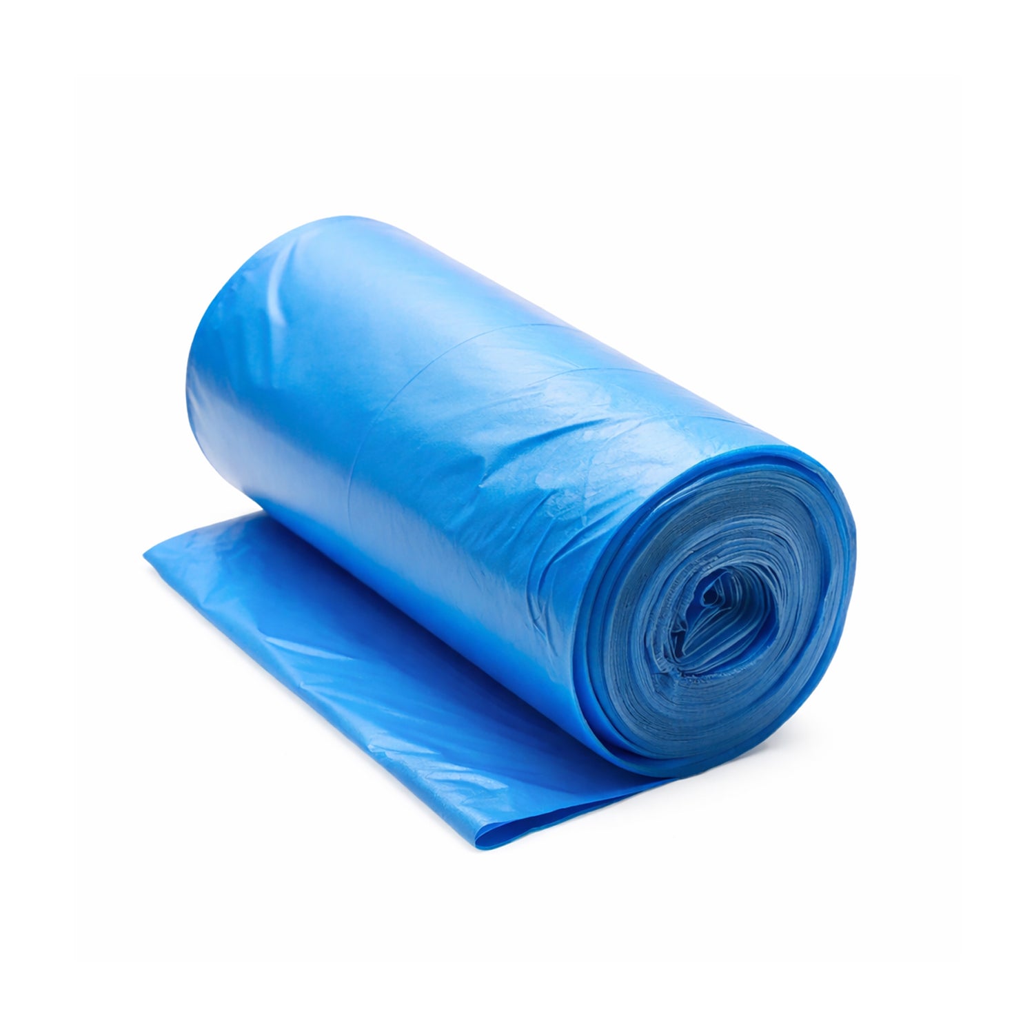 Wukusy heavy strength disposable garbage bags roll with 30 large 45x60 cm bags for durable waste disposal.