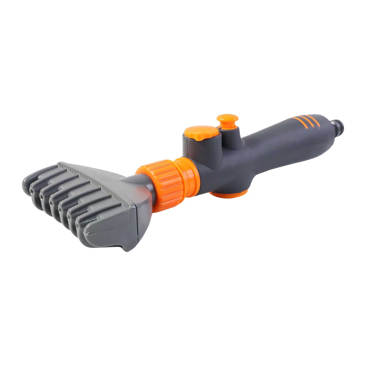 Wukusy high-pressure pool filter cartridge cleaner nozzle, black plastic, designed for effective filter cleaning, single piece shown.
