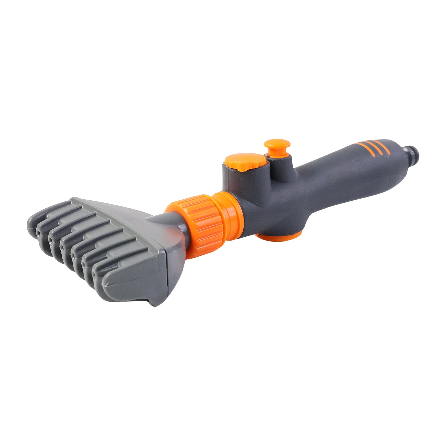 Wukusy high-pressure pool filter cartridge cleaner nozzle, black plastic, designed for effective filter cleaning, single piece shown.