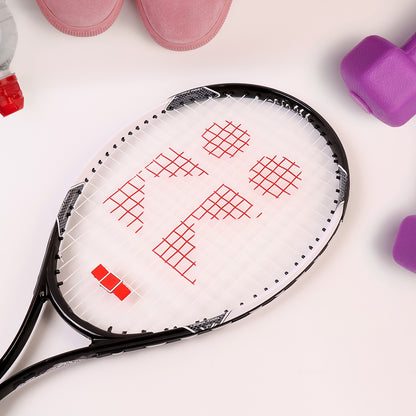 Wukusy Konex lightweight tennis racket with full cover, showing a sleek frame and grip for easy handling.