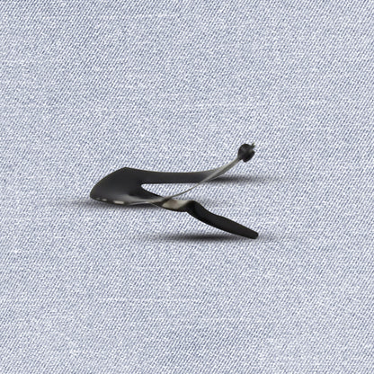 Set of 12 Wukusy Metal Tik Tak Hair Clips featuring sleek, shiny silver designs for stylish hair accessorizing.