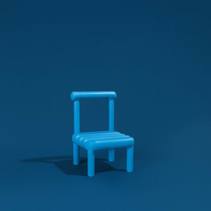 Wukusy mini chair mobile stand holder for desk and study table, compact and colorful, holds phone securely on workspace.