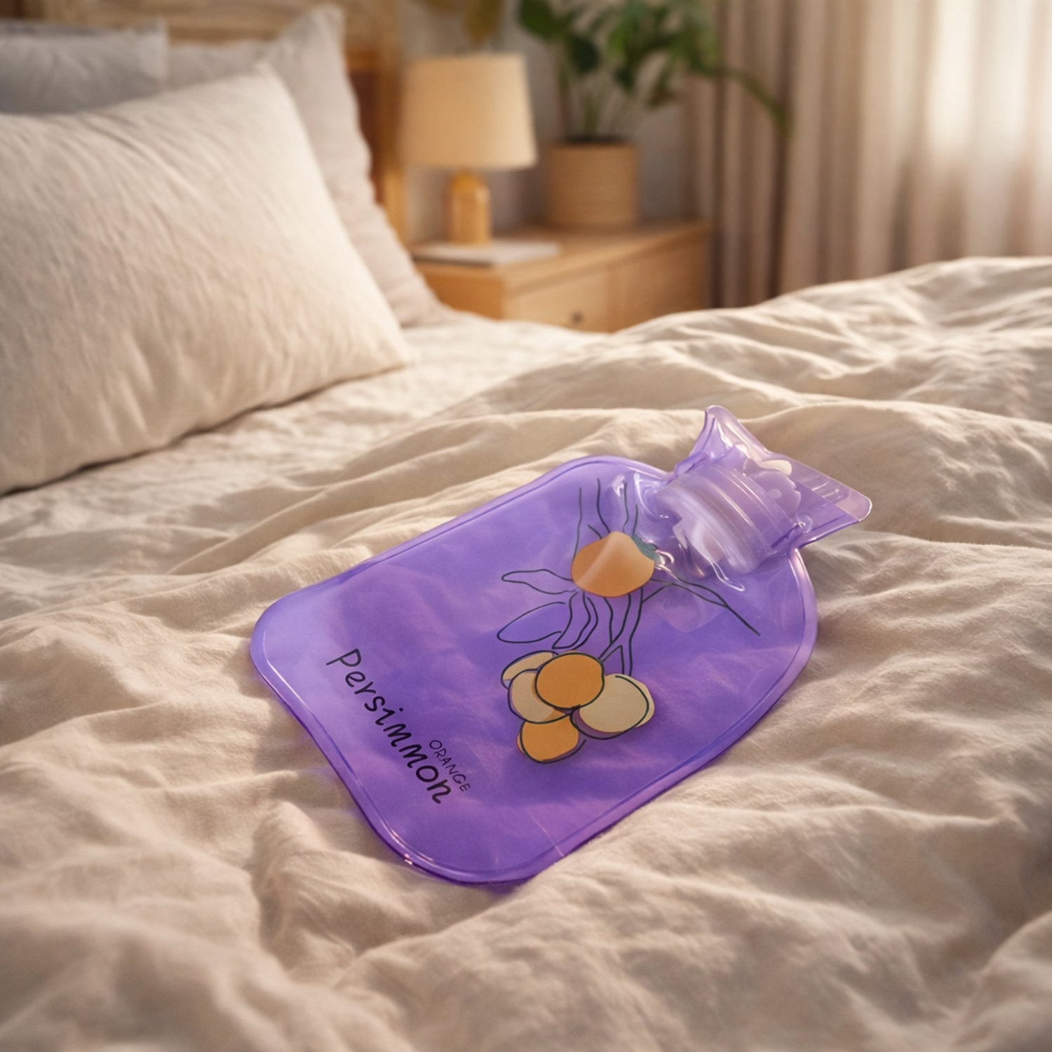 Wukusy mini reusable hot and cold water bag, 15x10.5 cm, flexible and soft for soothing hot or cold therapy.