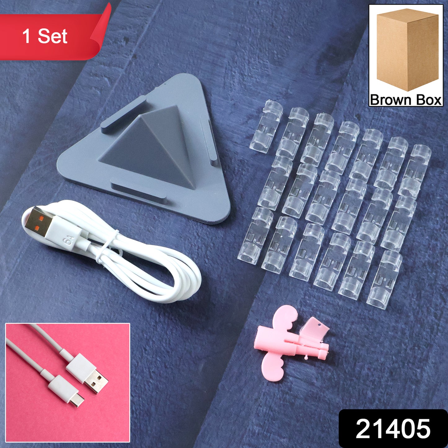 Wukusy mobile accessories combo set featuring chargers, cables, and phone cases on a white background.