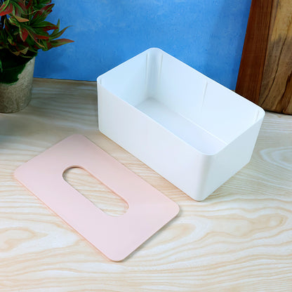 Modern Wukusy tissue box holder in sleek design, fits standard tissue boxes, made of durable material for home or office use.