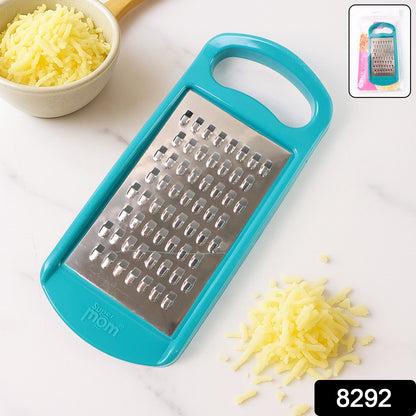 Wukusy multipurpose cheese and vegetable grater with a sturdy handle and multiple grating surfaces for versatile kitchen use.
