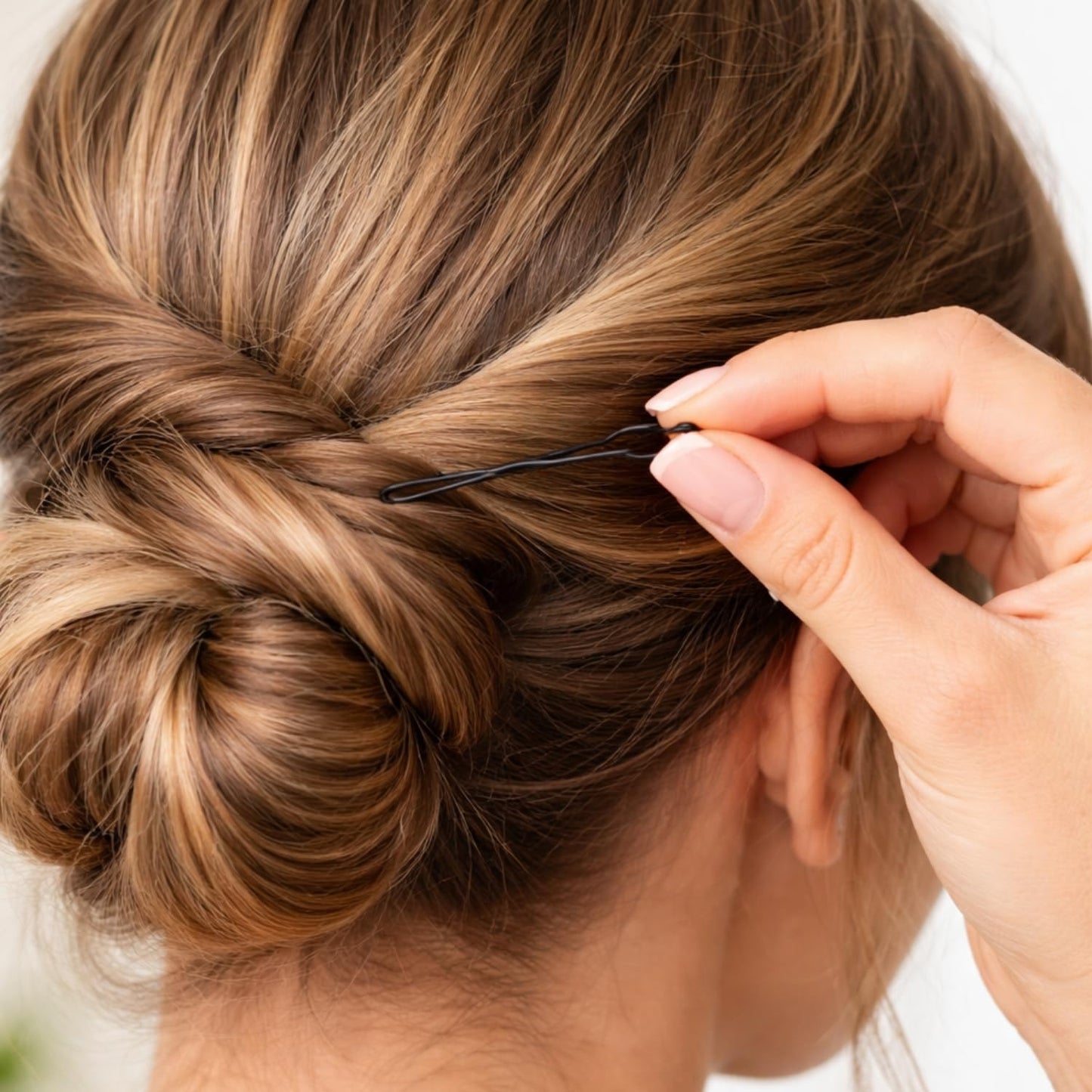 Wukusy multipurpose hair accessories combo set with hair clips, elastics, and pins for versatile styling options.
