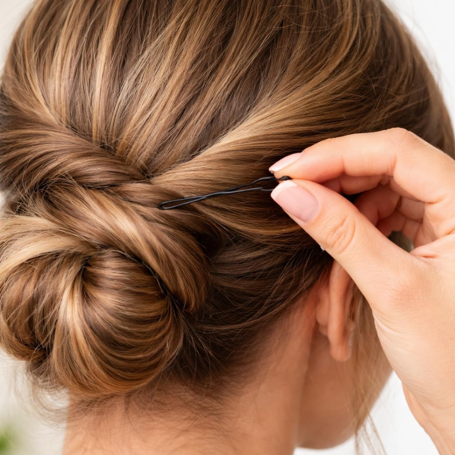 Wukusy multipurpose hair accessories combo set with hair clips, elastics, and pins for versatile styling options.