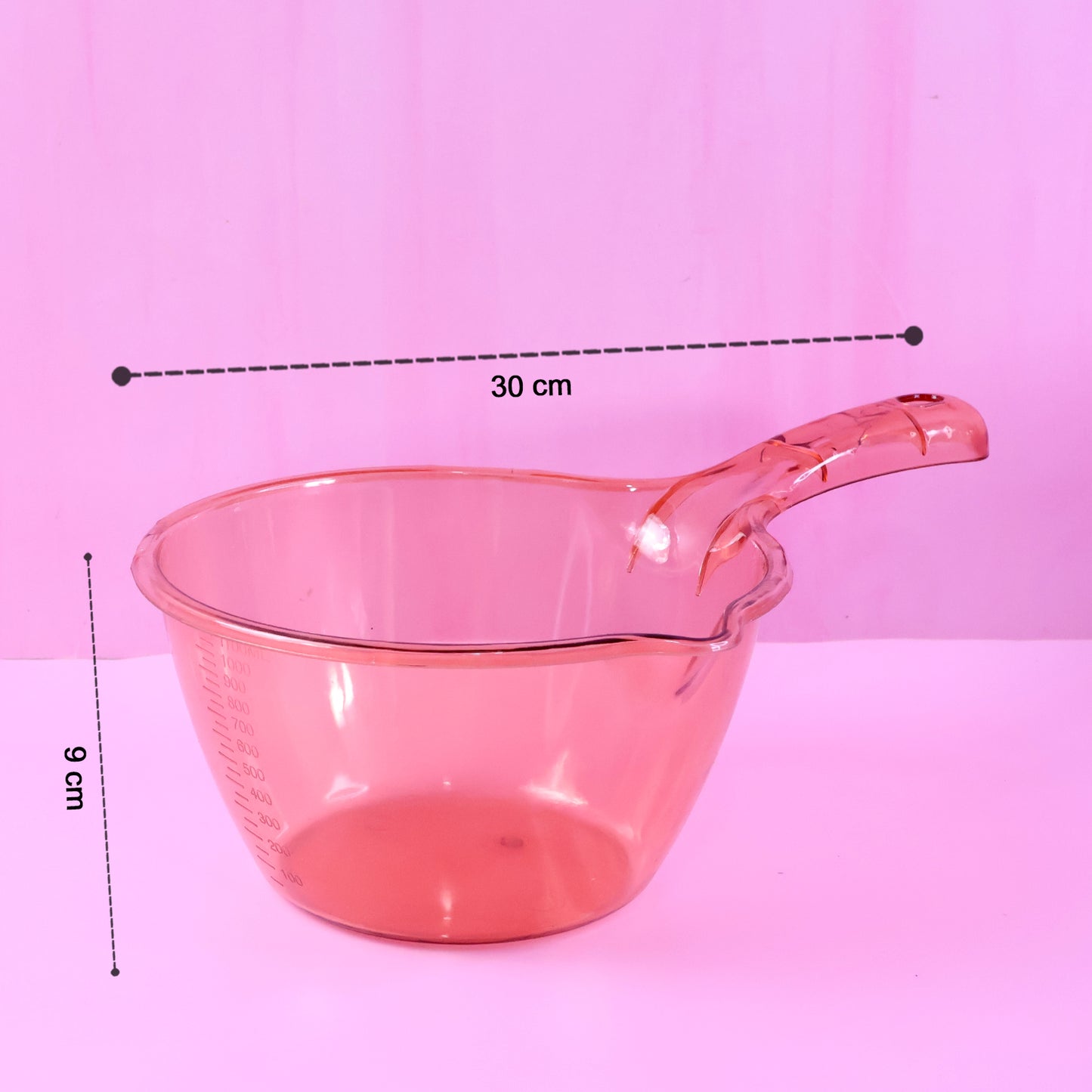 Wukusy multipurpose kitchen washing and straining bowl, 1100 ml capacity, made of durable material for versatile kitchen use.