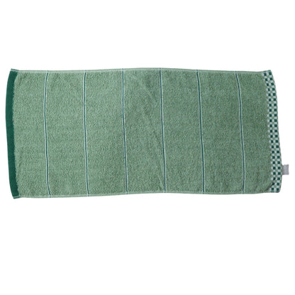 Soft cotton bath towel by Wukusy, 76x34 cm, plush and absorbent for versatile use in bathroom or spa settings.