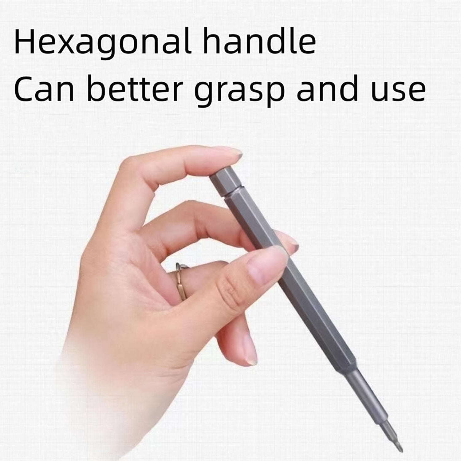 Wukusy Plastic 24-in-1 Precision Screwdriver set with multiple colorful screwdriver bits and ergonomic handle.