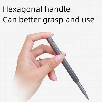 Wukusy Plastic 24-in-1 Precision Screwdriver set with multiple colorful screwdriver bits and ergonomic handle.