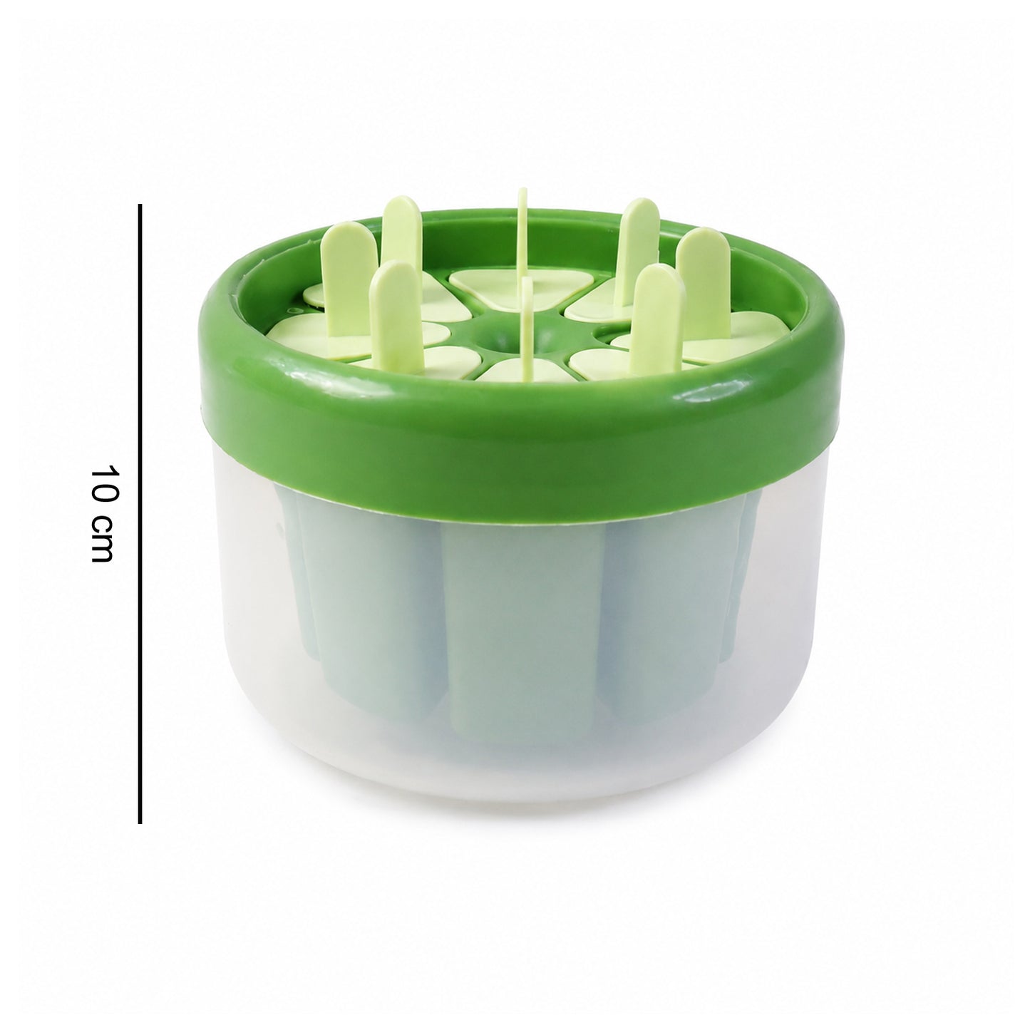 Wukusy plastic ice candy popsicle maker with 8 molds, perfect for making homemade frozen treats in a set of 1.
