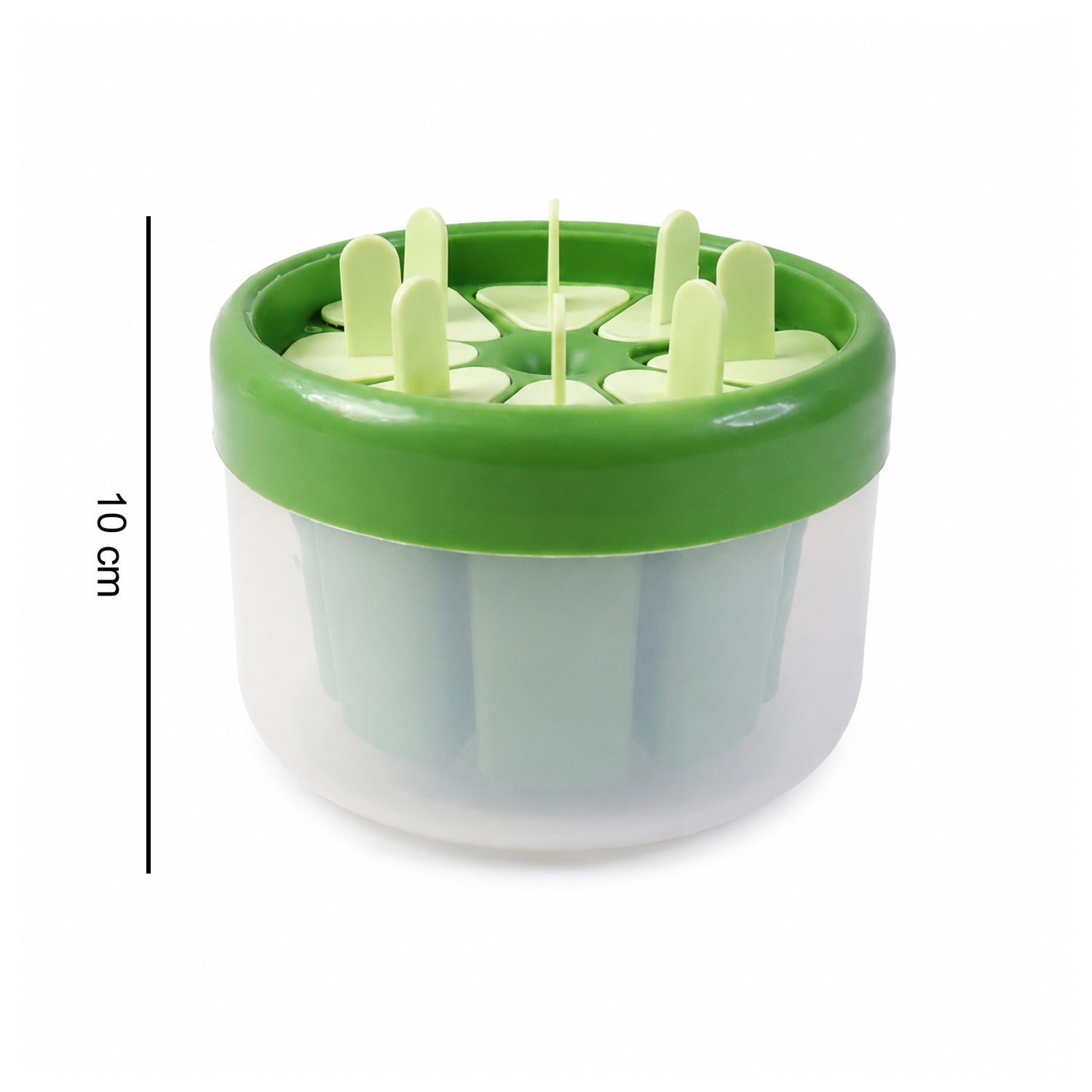 Wukusy plastic ice candy popsicle maker with 8 molds, perfect for making homemade frozen treats in a set of 1.
