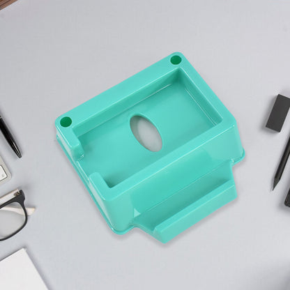 Set of four Wukusy plastic mobile phone stand holders with adjustable angles, ideal for hands-free viewing and desk use.