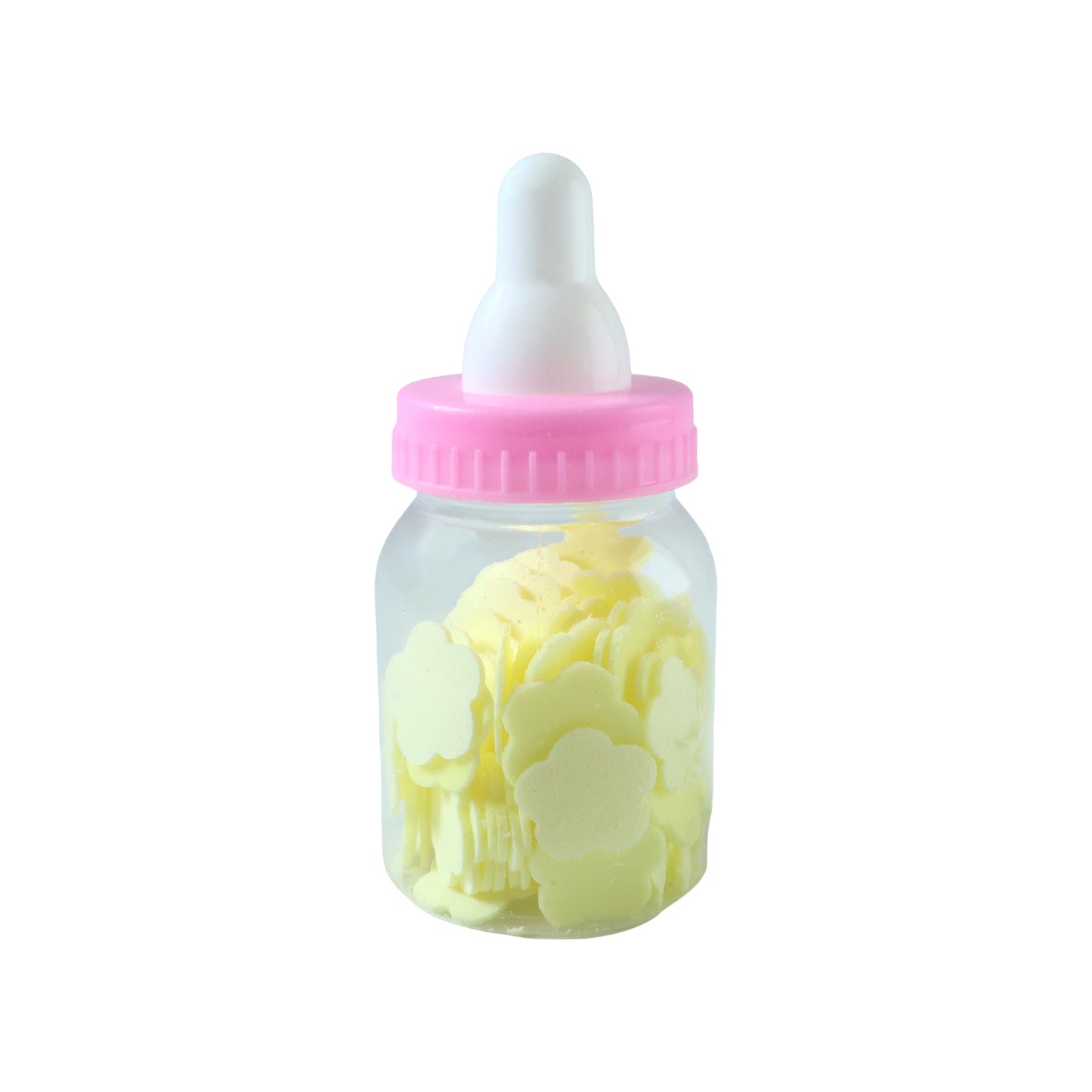 Wukusy portable baby bottle-shaped hand wash soap paper sheets set, compact and convenient for hand cleaning on the go.