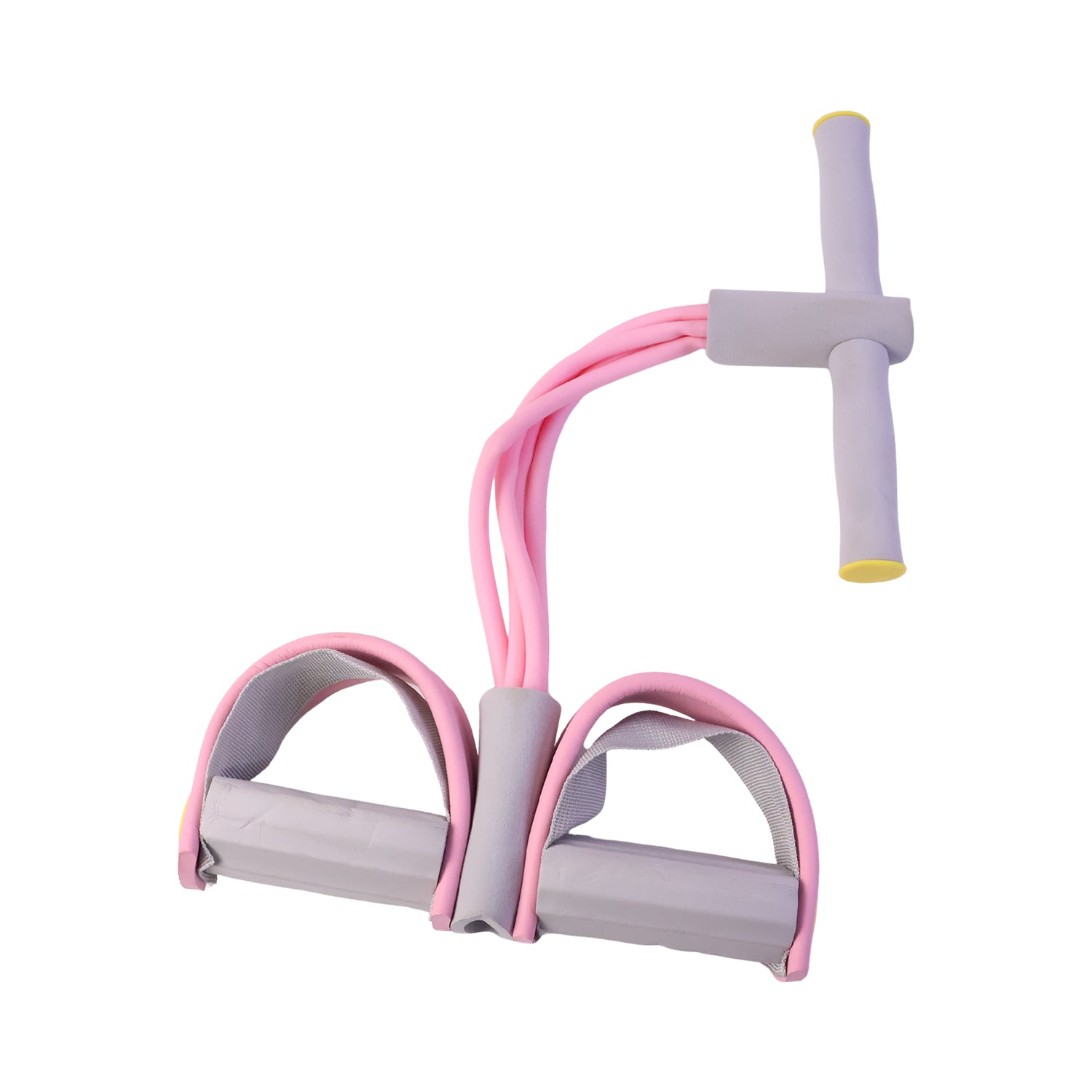 Wukusy portable pull rope resistance exerciser with foot pedal support, suitable for strength training and fitness workouts.