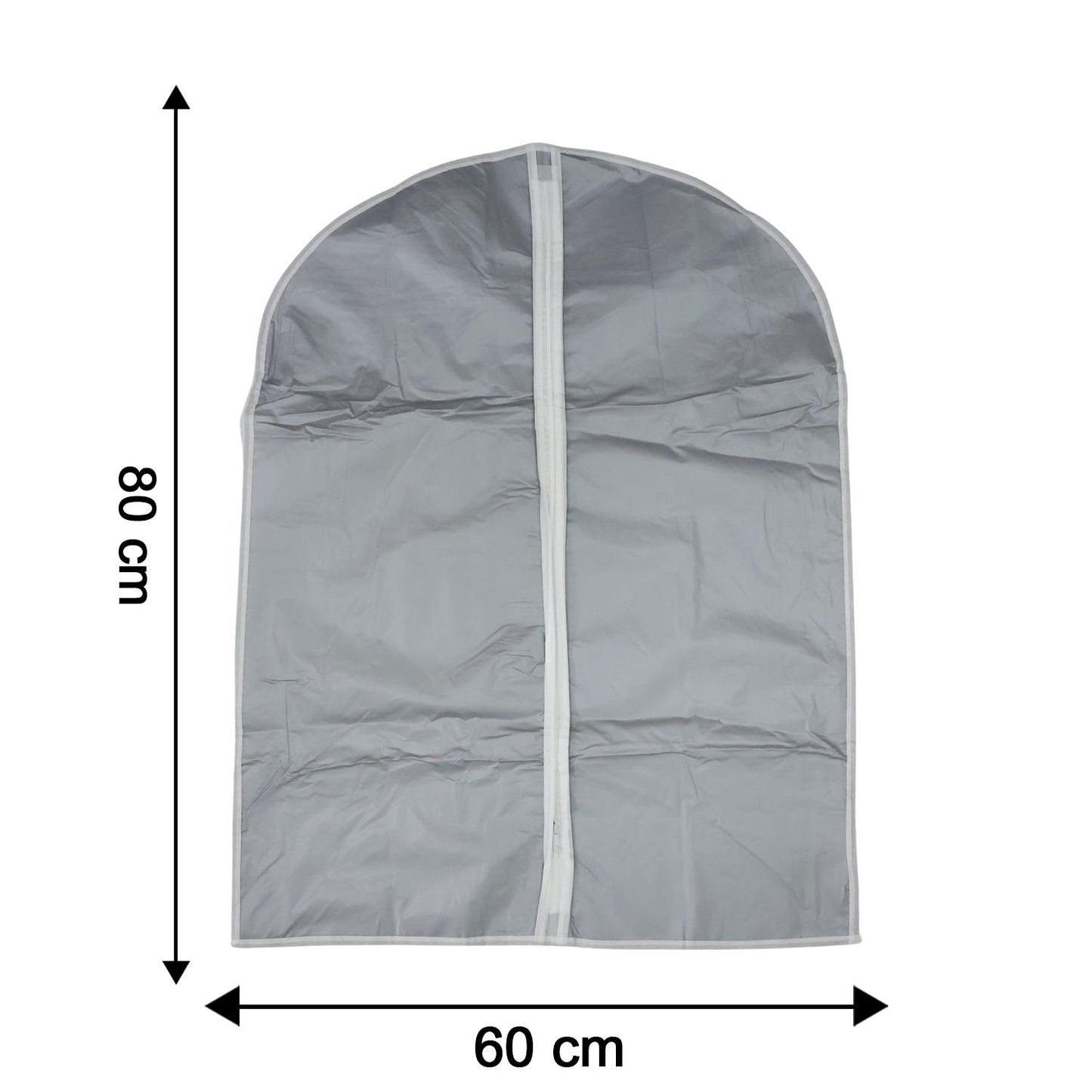Wukusy premium breathable garment suit cover set with 5 pieces, 60-80 cm, made of breathable fabric for clothing protection.