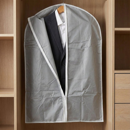 Wukusy premium breathable garment suit cover set with five 60-80 cm breathable fabric covers for suits and clothing protection.