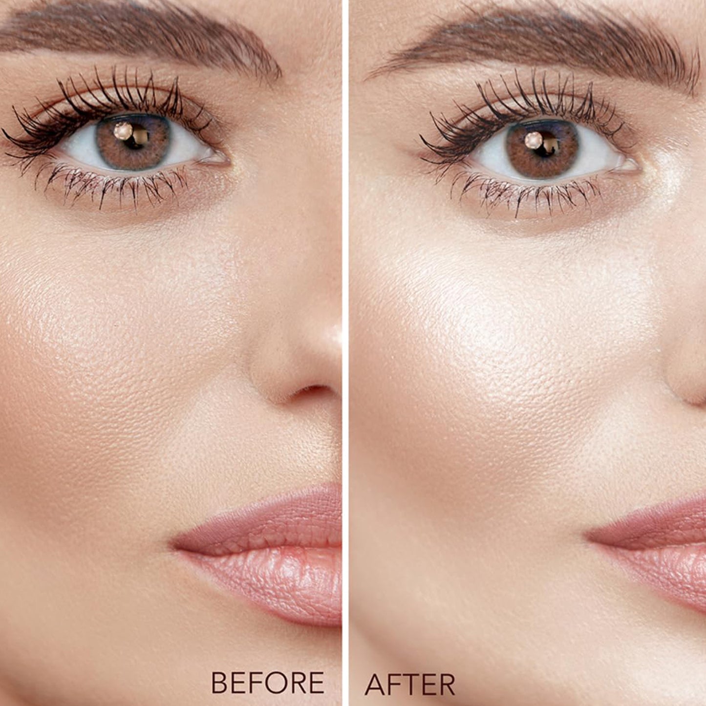 Wukusy Premium Color Strokes Shimmer Highlighter in a single compact, featuring vibrant, shimmering color strokes for highlighting or accenting.