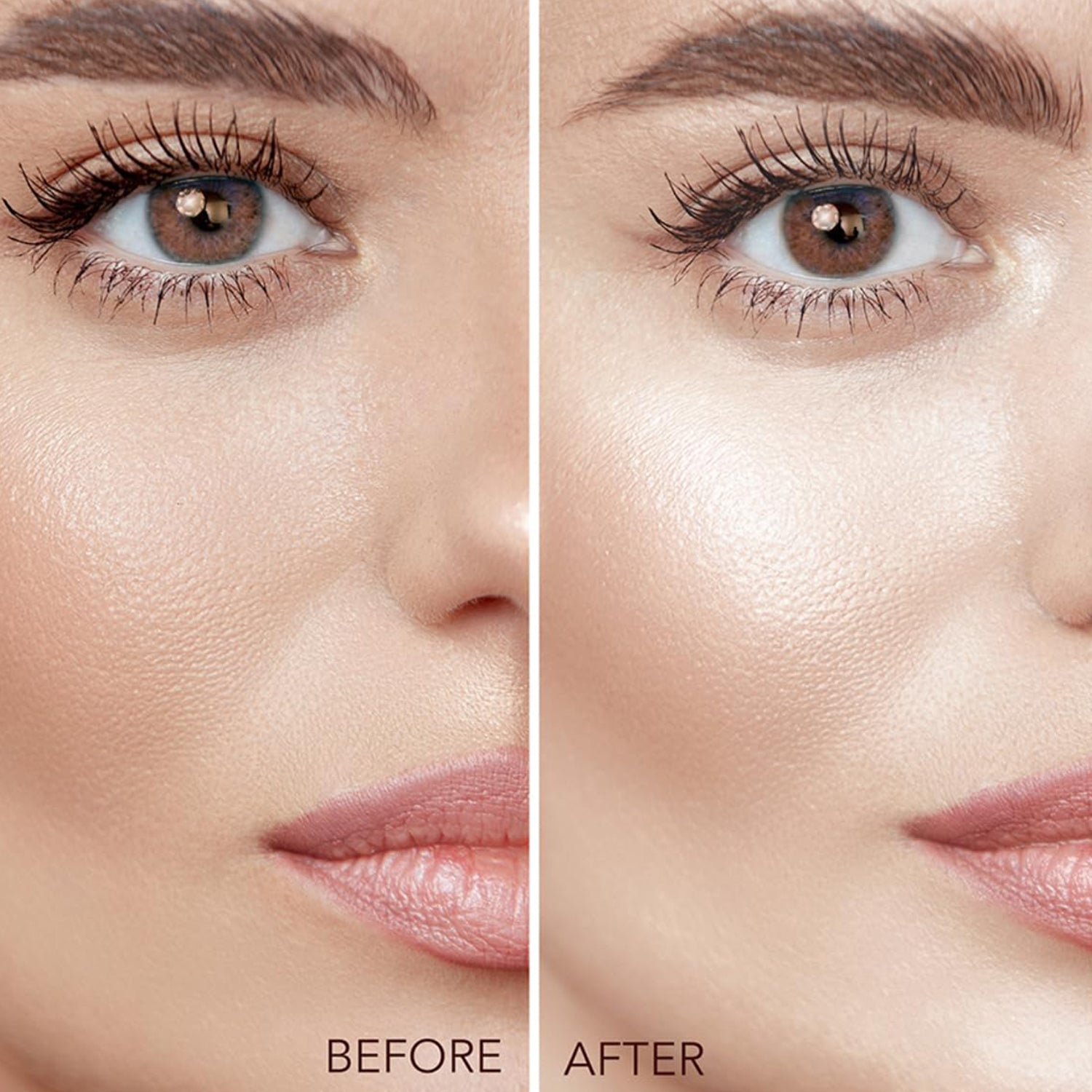 Wukusy Premium Color Strokes Shimmer Highlighter in a single compact, featuring vibrant, shimmering color strokes for highlighting or accenting.