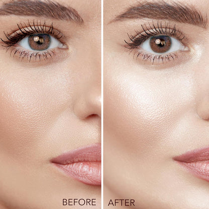 Wukusy Premium Color Strokes Shimmer Highlighter in a single compact, featuring vibrant, shimmering color strokes for highlighting or accenting.
