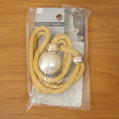 Wukusy premium decorative curtain tieback securing curtains with elegant design, one piece.