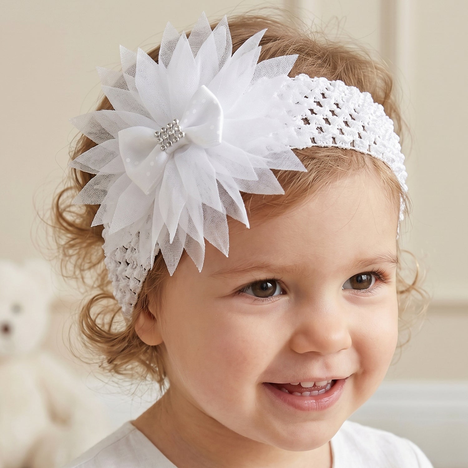 Wukusy premium elastic soft hair headband in a mix of designs, ideal for gentle hair styling and comfortable wear.