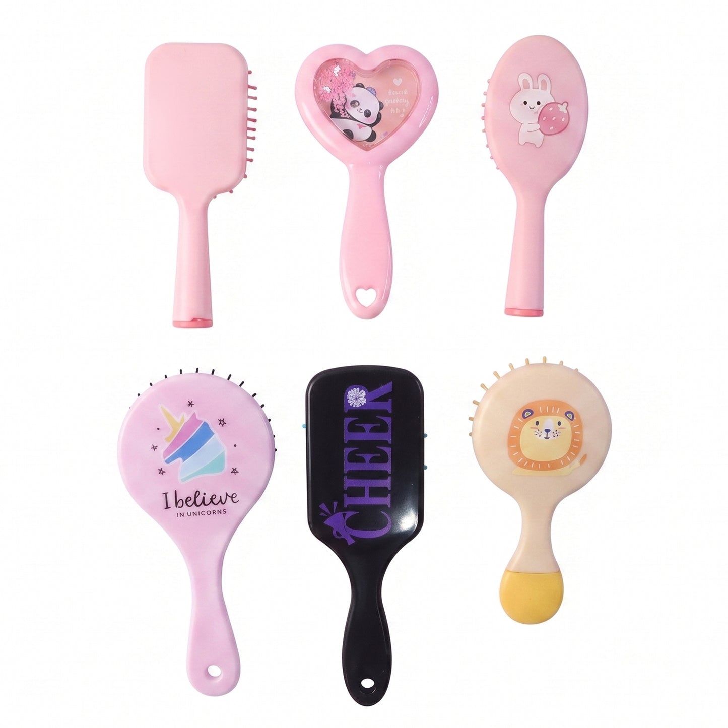 Wukusy premium grooming and styling hair comb with mixed design, featuring fine and wide-tooth teeth for versatile hair styling.