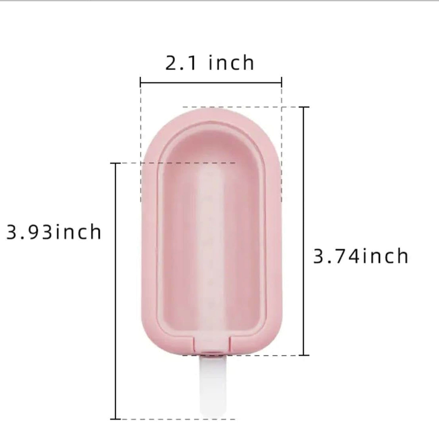 Wukusy premium silicone ice cream popsicle mold set with four colorful flexible molds for making frozen treats