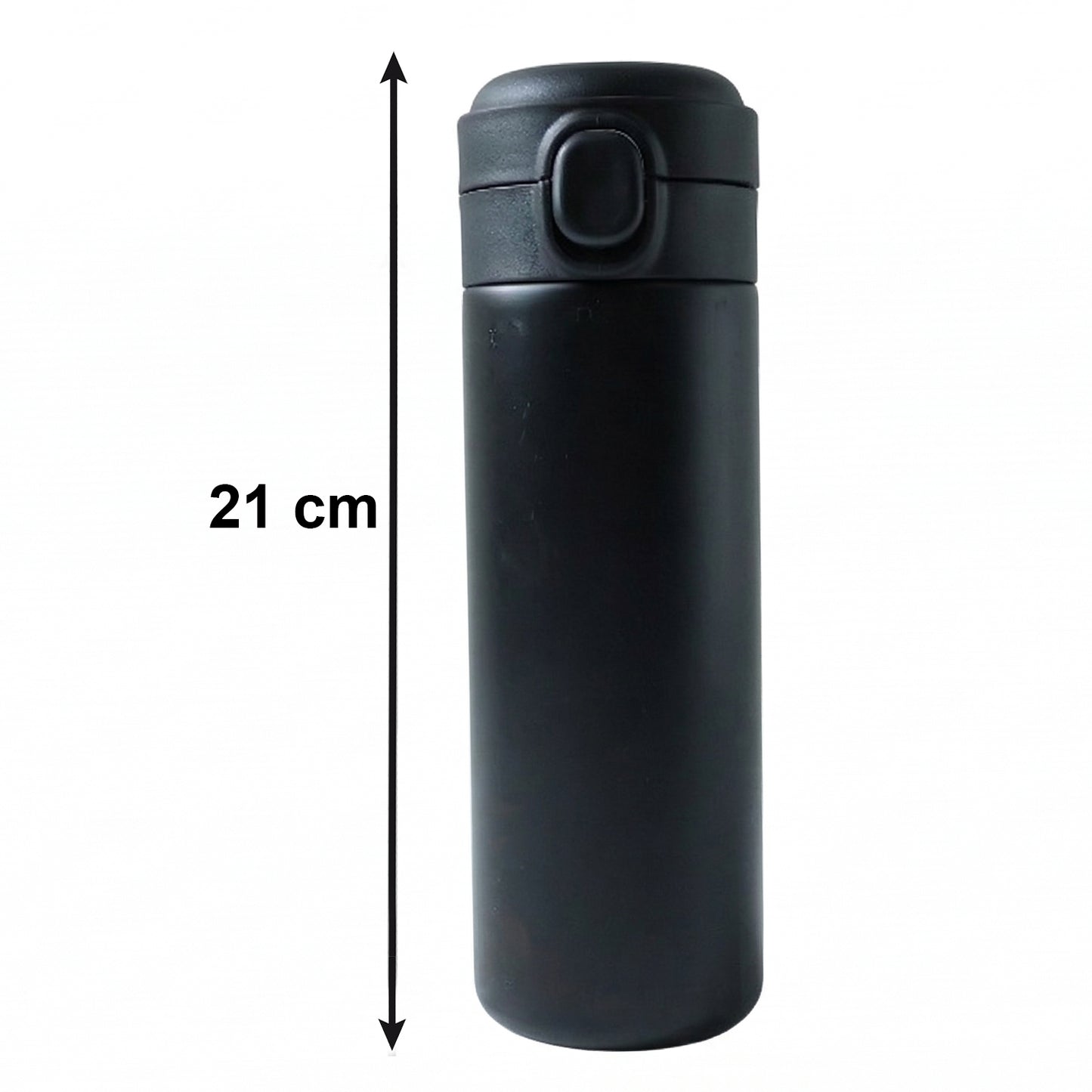 Wukusy premium stainless steel vacuum insulated water bottle, 300 ml, with a sleek design and screw-on lid.