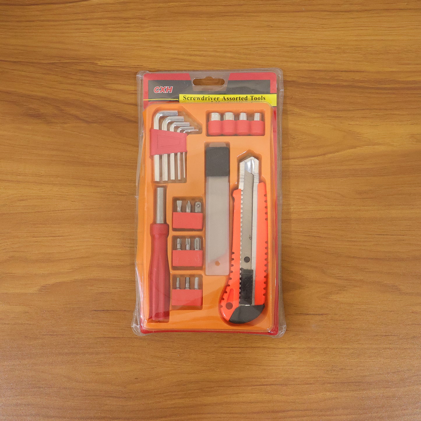 Wukusy professional screwdriver tool set with multiple screwdrivers and bits arranged in a sturdy case for home or professional use.