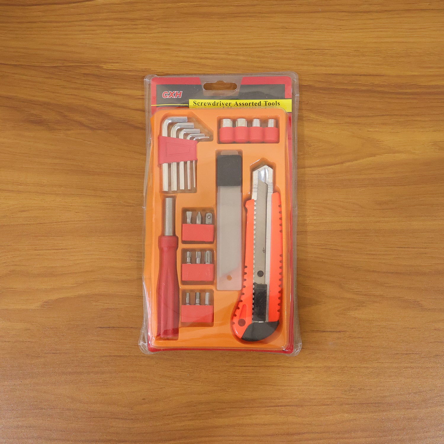 Wukusy professional screwdriver tool set with multiple screwdrivers and bits arranged in a sturdy case for home or professional use.