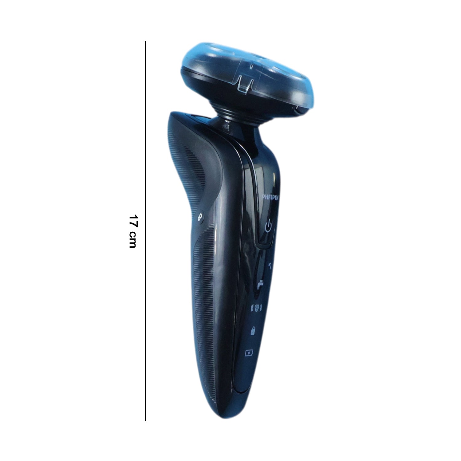 Wukusy rechargeable electric rotary shaver and trimmer set for men with multiple grooming attachments.