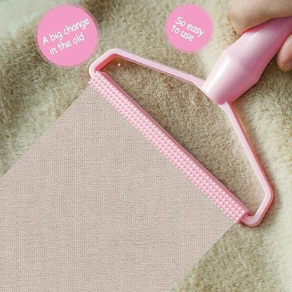 Wukusy reusable lint remover fabric hair roller for removing lint and pet hair from clothing and upholstery.