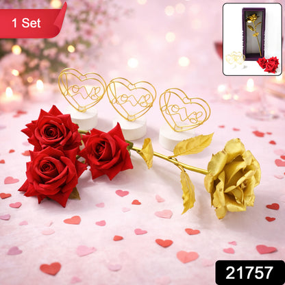 Wukusy romantic heart love table decor gift set with decorative hearts and love-themed accents for special occasions.